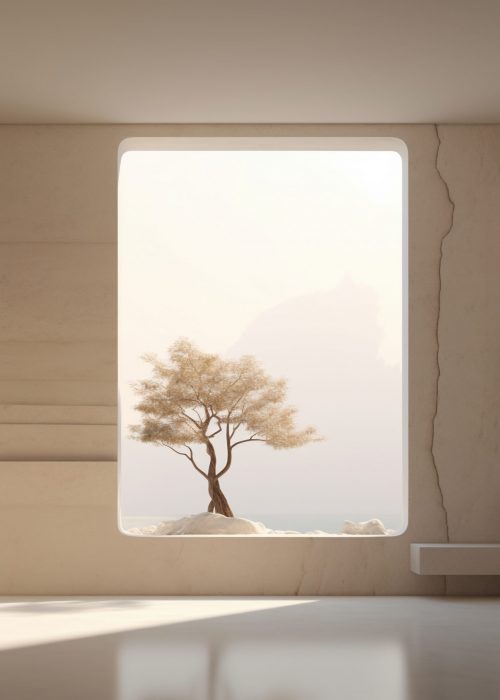 3d-tree-lit-by-sunlight
